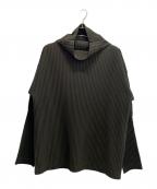 HOMME PLISSE ISSEY MIYAKEオム プリッセ イッセイ ミヤケ）の古着「ハイネックプリーツカットソー」｜グレー