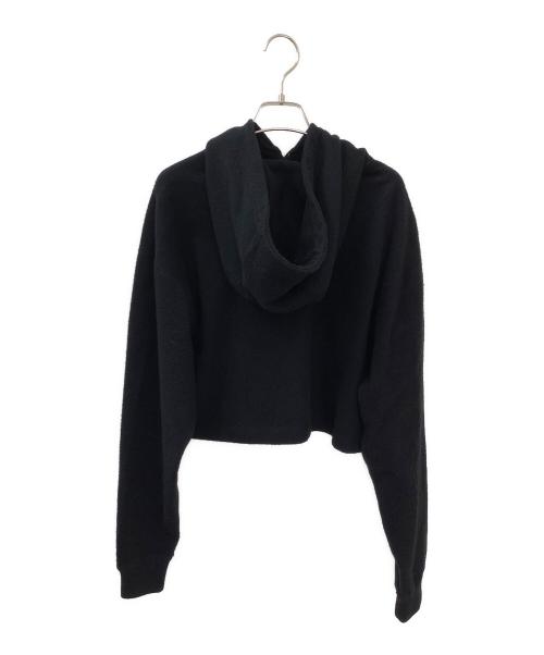 PRADA（プラダ）PRADA (プラダ) ウールカシミアクロップトパーカー ブラック サイズ:36の古着・服飾アイテム