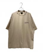 BALENCIAGAバレンシアガ）の古着「Inside-Out Large Fit T-Shirt/インサイドアウト ラージフィット Tシャツ/830247 TSVF3」｜カーキ