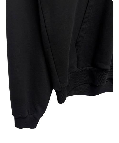 BALENCIAGA（バレンシアガ）BALENCIAGA (バレンシアガ) ロゴプリントパーカー ブラック サイズ:Lの古着・服飾アイテム