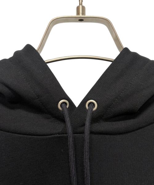 BALENCIAGA（バレンシアガ）BALENCIAGA (バレンシアガ) ロゴプリントパーカー ブラック サイズ:Lの古着・服飾アイテム