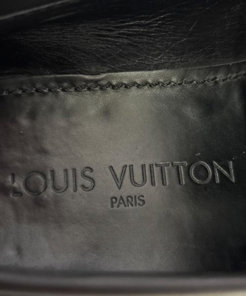 LOUIS VUITTON（ルイ ヴィトン）LOUIS VUITTON (ルイ ヴィトン) スターブロッサム パンチングム ローファー ブラック サイズ:7の古着・服飾アイテム