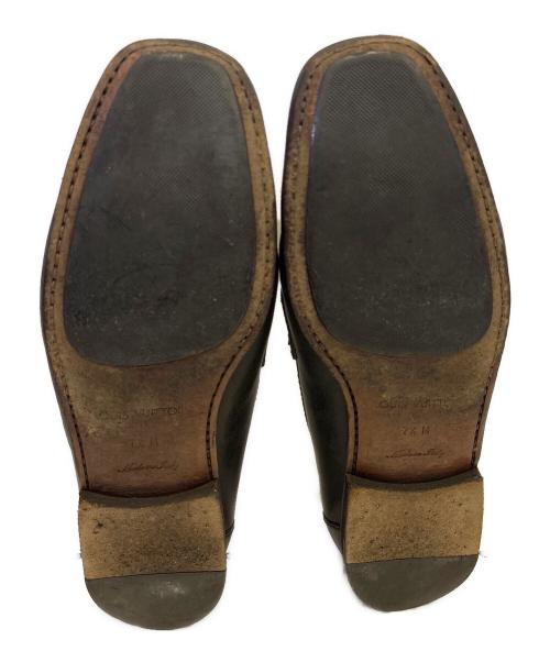 LOUIS VUITTON（ルイ ヴィトン）LOUIS VUITTON (ルイ ヴィトン) スターブロッサム パンチングム ローファー ブラック サイズ:7の古着・服飾アイテム