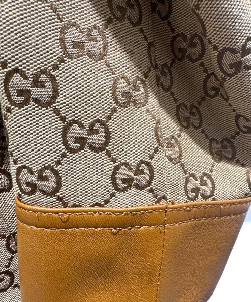 GUCCI（グッチ）GUCCI (グッチ) GGスープリームキャンバスジャケット ベージュ サイズ:40の古着・服飾アイテム