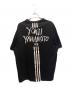 Y-3 (ワイスリー) スリーラインロゴTシャツ ブラック サイズ:M：18000円