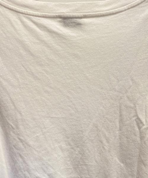 Saint Laurent Paris（サンローランパリ）Saint Laurent Paris (サンローランパリ) ロゴプリントTシャツ ホワイト サイズ:XSの古着・服飾アイテム