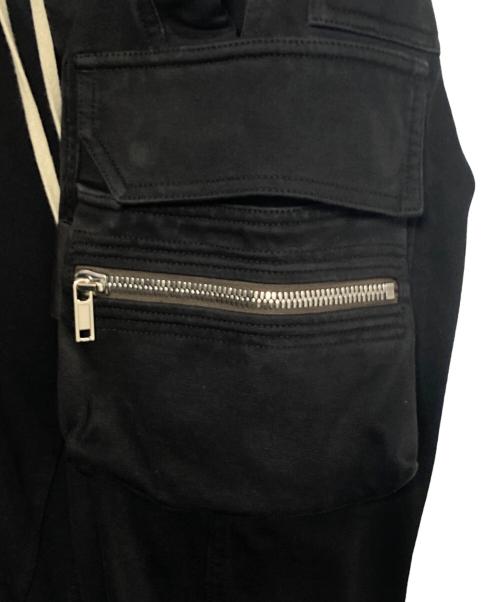 RICK OWENS（リックオウエンス）RICK OWENS (リックオウエンス) MASTODON CARGO PANTS ブラック サイズ:48の古着・服飾アイテム