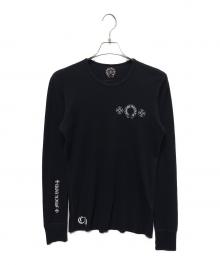 CHROME HEARTS（クロムハーツ）の古着「サーマルカットソー」｜ブラック