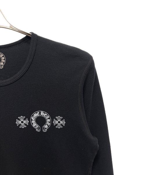 CHROME HEARTS（クロムハーツ）CHROME HEARTS (クロムハーツ) サーマルカットソー ブラック サイズ:Mの古着・服飾アイテム
