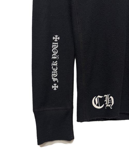 CHROME HEARTS（クロムハーツ）CHROME HEARTS (クロムハーツ) サーマルカットソー ブラック サイズ:Mの古着・服飾アイテム