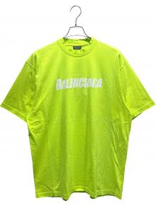 BALENCIAGA（バレンシアガ）の古着「CAPS ルーズフィットTシャツ/651795 TNVL1」｜黄緑