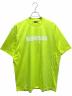 BALENCIAGA（バレンシアガ）の古着「CAPS ルーズフィットTシャツ/651795 TNVL1」｜黄緑