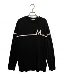 MONCLER（モンクレール）の古着「LS T-Shirt」｜ブラック