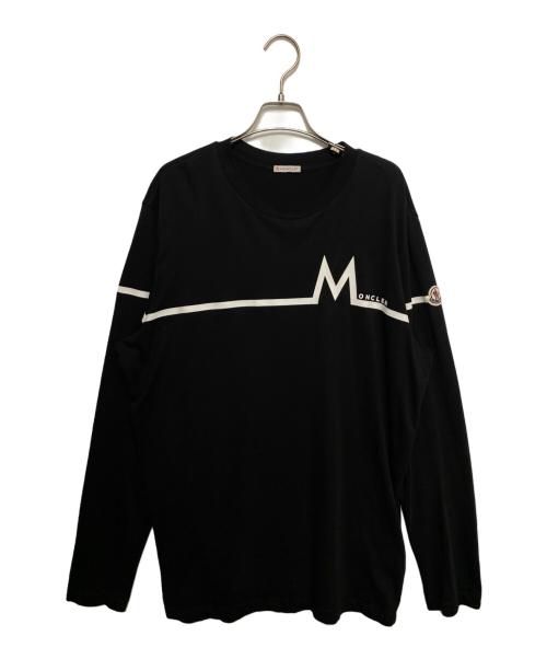 MONCLER（モンクレール）MONCLER (モンクレール) LS T-Shirt ブラック サイズ:XLの古着・服飾アイテム