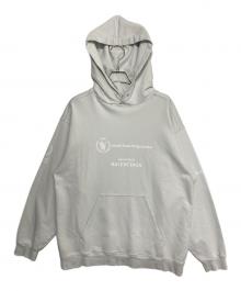 BALENCIAGA（バレンシアガ）の古着「WFP ロゴパーカー」｜スカイブルー