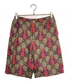 中古・古着通販】GUCCI (グッチ) GGシェリーラインパンツ サイズ:S