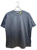 MONCLER×HYKEモンクレール×ハイク）の古着「ロゴTシャツ/G209K8C00003 829FB」｜ネイビー