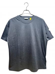 MONCLER×HYKE（モンクレール×ハイク）の古着「ロゴTシャツ/G209K8C00003 829FB」｜ネイビー