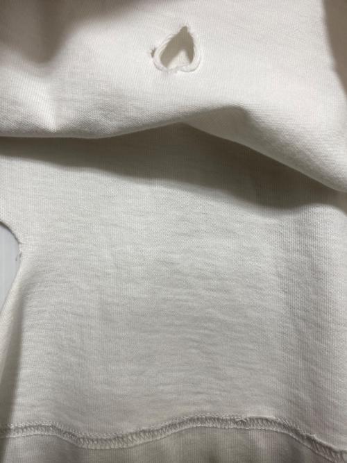 BALENCIAGA（バレンシアガ）BALENCIAGA (バレンシアガ) CAPS デストロイTシャツ ホワイト サイズ:XXSの古着・服飾アイテム