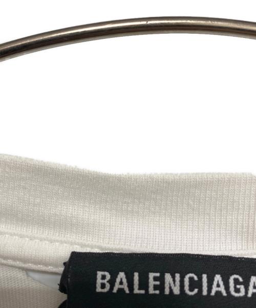 BALENCIAGA（バレンシアガ）BALENCIAGA (バレンシアガ) CAPS デストロイTシャツ ホワイト サイズ:XXSの古着・服飾アイテム
