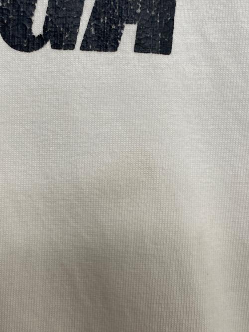 BALENCIAGA（バレンシアガ）BALENCIAGA (バレンシアガ) CAPS デストロイTシャツ ホワイト サイズ:XXSの古着・服飾アイテム