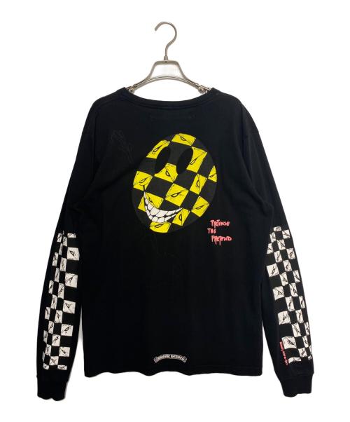 CHROME HEARTS（クロムハーツ）CHROME HEARTS (クロムハーツ) MATTY BOY PRETENSE L/S TEE ブラック サイズ:Lの古着・服飾アイテム