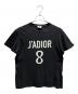 Christian Dior（クリスチャン ディオール）の古着「JA’DIOR 8 Tシャツ」｜ブラック