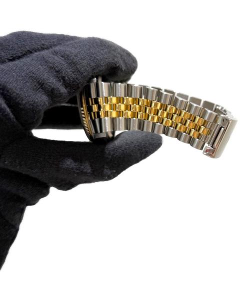 ROLEX（ロレックス）ROLEX (ロレックス) デイトジャスト36 10Pダイヤモンド 黒文字盤 サイズ:36mm/17cmの古着・服飾アイテム
