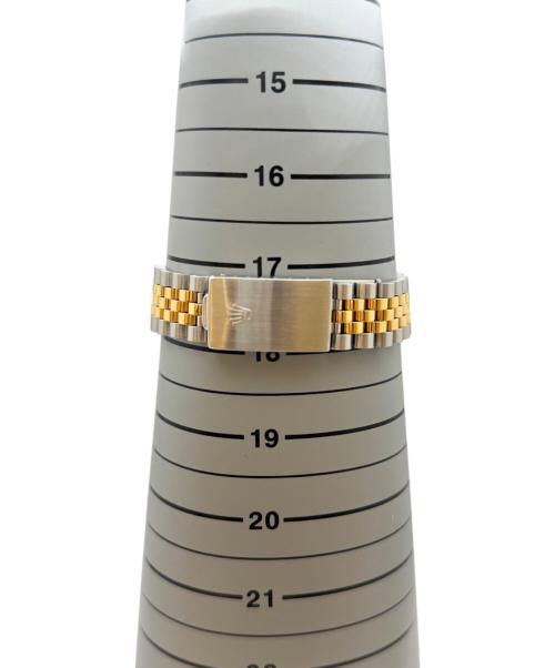 ROLEX（ロレックス）ROLEX (ロレックス) デイトジャスト36 10Pダイヤモンド 黒文字盤 サイズ:36mm/17cmの古着・服飾アイテム