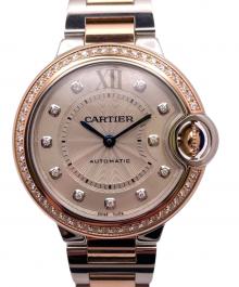 Cartier（カルティエ）の古着「Ballon Bleu/バロンブルー/WE902077/シルバー文字盤」｜シルバー文字盤