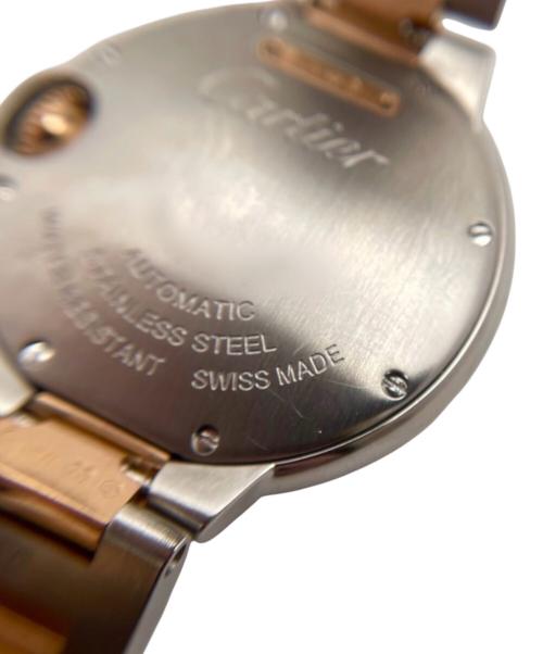 Cartier（カルティエ）Cartier (カルティエ) Ballon Bleu/バロンブルー/WE902077/シルバー文字盤 シルバー文字盤の古着・服飾アイテム