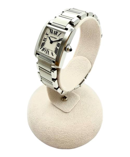 Cartier（カルティエ）Cartier (カルティエ) Tank Francaiseタンク フランセーズ SM/Ref:W51008Q3  サイズ:SM/25mm/15.5cmの古着・服飾アイテム