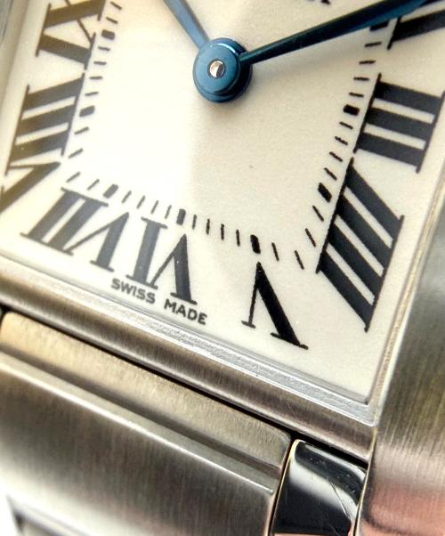 Cartier（カルティエ）Cartier (カルティエ) Tank Francaiseタンク フランセーズ SM/Ref:W51008Q3  サイズ:SM/25mm/15.5cmの古着・服飾アイテム