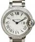 Cartier（カルティエ）の古着「Ballon Bleu De Cartier 28mm/バロンブルードゥカルティエ/W4BB0015」