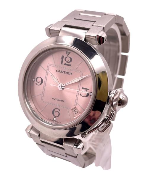 Cartier（カルティエ）Cartier (カルティエ) Pasha C/パシャC/W31075M7/ピンク文字盤 ピンク文字盤の古着・服飾アイテム