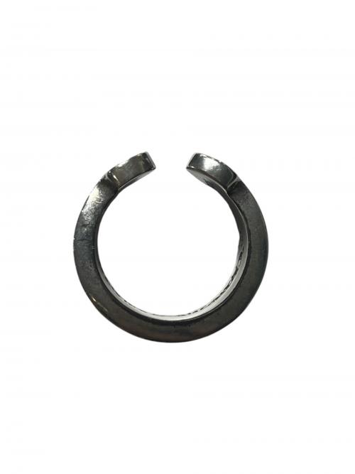 CHROME HEARTS（クロムハーツ）CHROME HEARTS (クロムハーツ) LG SCROLL LABEL / ラージスクロールラベルリング サイズ:21の古着・服飾アイテム