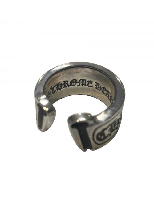 CHROME HEARTS（クロムハーツ）CHROME HEARTS (クロムハーツ) LG SCROLL LABEL / ラージスクロールラベルリング サイズ:21の古着・服飾アイテム