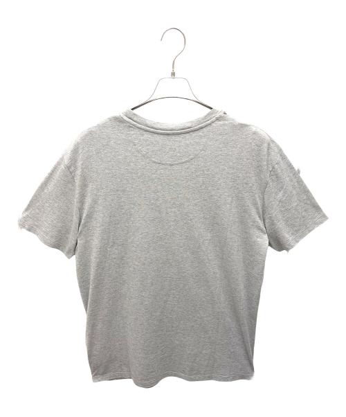 VALENTINO（ヴァレンティノ）VALENTINO (ヴァレンティノ) ラインストーンスタッズロゴTシャツ ライトグレー サイズ:XLの古着・服飾アイテム