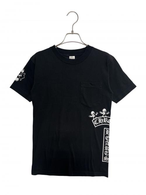 CHROME HEARTS（クロムハーツ）CHROME HEARTS (クロムハーツ) Foti poket T-shirts ブラック サイズ:Sの古着・服飾アイテム