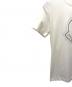 中古・古着 MONCLER (モンクレール) ラインストーンTシャツ ホワイト サイズ:M：30000円