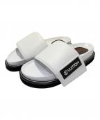 LOUIS VUITTONルイ ヴィトン）の古着「LV サンセット・ラインコンフォートサンダル/LV Sunset 'White Leather'」｜ホワイト