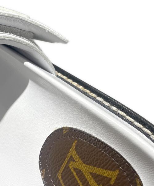 LOUIS VUITTON（ルイ ヴィトン）LOUIS VUITTON (ルイ ヴィトン) LV サンセット・ラインコンフォートサンダル/LV Sunset 'White Leather' ホワイト サイズ:35の古着・服飾アイテム