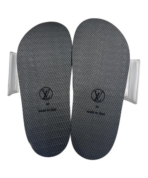 LOUIS VUITTON（ルイ ヴィトン）LOUIS VUITTON (ルイ ヴィトン) LV サンセット・ラインコンフォートサンダル/LV Sunset 'White Leather' ホワイト サイズ:35の古着・服飾アイテム