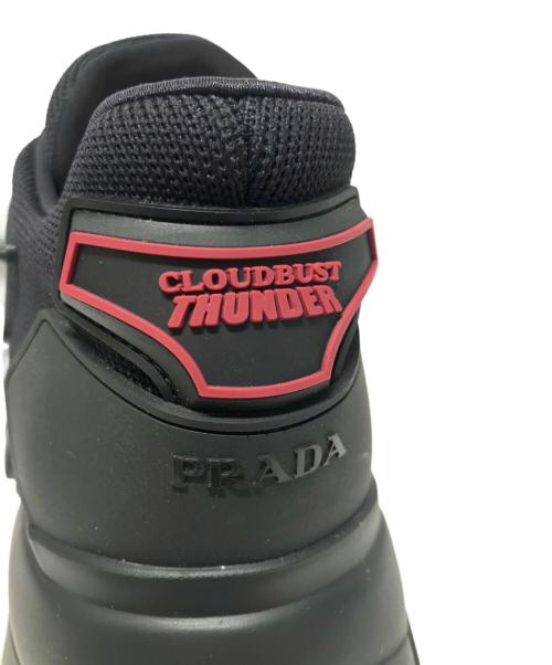 PRADA（プラダ）PRADA (プラダ) CLOUD BUST THUDER ブラック サイズ:37の古着・服飾アイテム