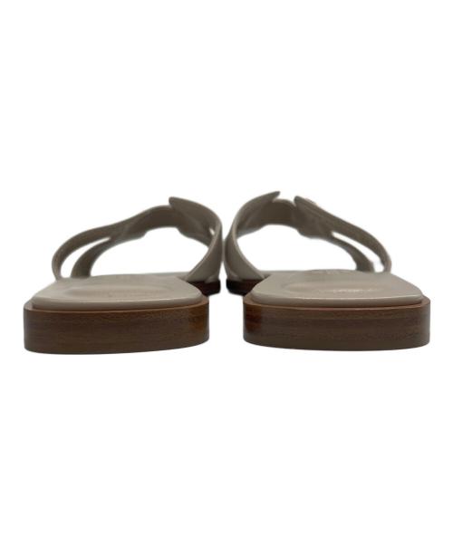 HERMES（エルメス）HERMES (エルメス) オランサンダル/Oran Leather Sandals ベージュ サイズ:36の古着・服飾アイテム