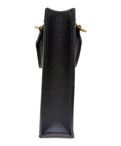 LOUIS VUITTON（ルイ ヴィトン）LOUIS VUITTON (ルイ ヴィトン) Petite Sac Plat/プティ・サックプラ/M81417 ブラックの古着・服飾アイテム