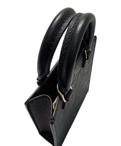 LOUIS VUITTON（ルイ ヴィトン）LOUIS VUITTON (ルイ ヴィトン) Petite Sac Plat/プティ・サックプラ/M81417 ブラックの古着・服飾アイテム