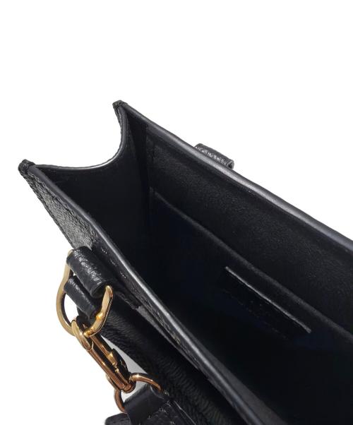 LOUIS VUITTON（ルイ ヴィトン）LOUIS VUITTON (ルイ ヴィトン) Petite Sac Plat/プティ・サックプラ/M81417 ブラックの古着・服飾アイテム