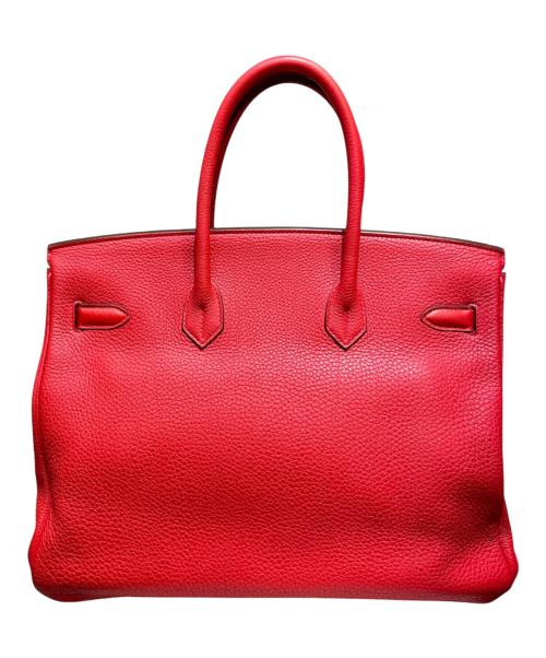 HERMES（エルメス）HERMES (エルメス) Birkin 35/バーキン35/ゴールド金具/トゴ/▢P刻印：2012年製/ピオニーレッド ピオニーレッド サイズ:35の古着・服飾アイテム