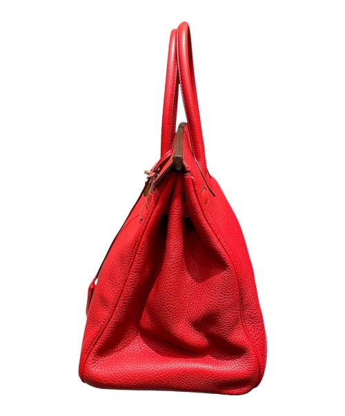 HERMES（エルメス）HERMES (エルメス) Birkin 35/バーキン35/ゴールド金具/トゴ/▢P刻印：2012年製/ピオニーレッド ピオニーレッド サイズ:35の古着・服飾アイテム